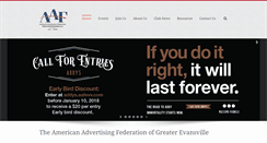 Desktop Screenshot of aafevv.com